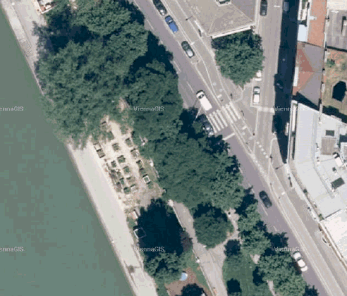 Abb. 9 Projekt ‚Lang‘, ein nicht direkt staatlich beeinflusster Garten (Quelle: Stadt Wien, ViennaGIS, 2015)